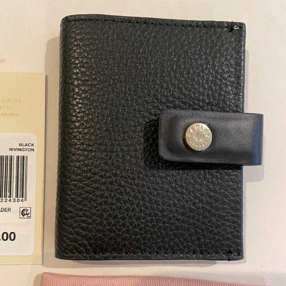 RADLEY London Rivington Women’s Credit Card Holder, wallet,black Leather Slim